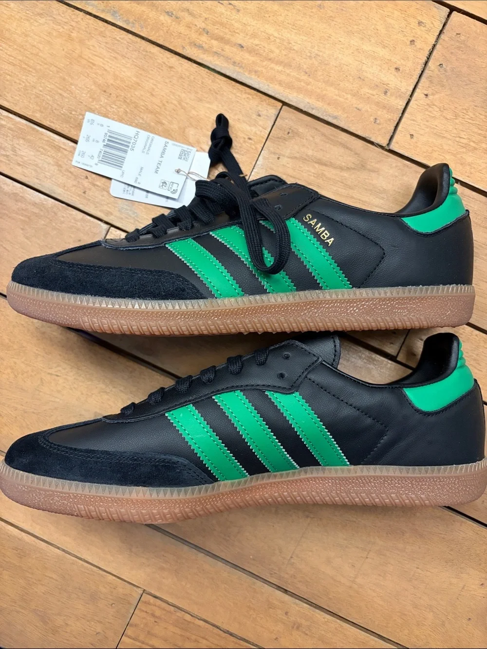 Adidas Samba OG Austin FC Sneakers Black Green Men’s 8 1/2